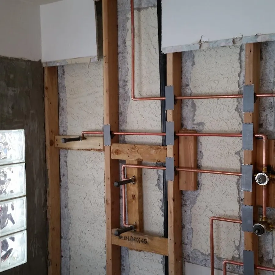 Copper pipe installation for Burst Pipe Repair in Rochester